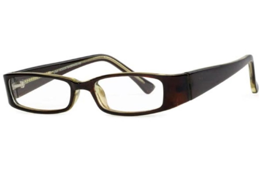 Eyeglasses Clariti Star | Clariti Star St222K Eyeglasses Brown/Olive