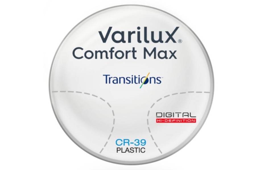 Lenses Varilux | Varilux Varilux Comfort Max - Transitions Signature® - Plastic Cr-39 - Progressive Lenses