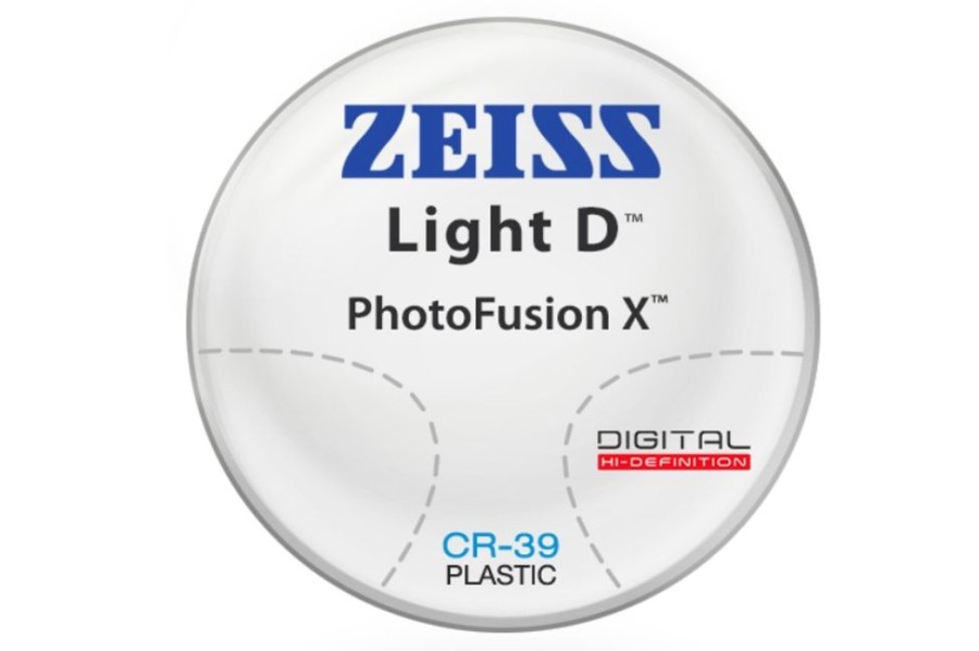 Lenses ZEISS | Zeiss Zeiss Light D Digital - Photofusion X® - Cr-39 Progressive Lenses