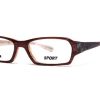 Eyeglasses Mandalay | Mandalay Mandalay Ms011 Eyeglasses Dark Brown / Sand