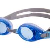 Goggles Hilco Leader Watersports | Hilco Leader Watersports Velocity Complete Swim Goggle, Blue With Minus Lens Power Goggles