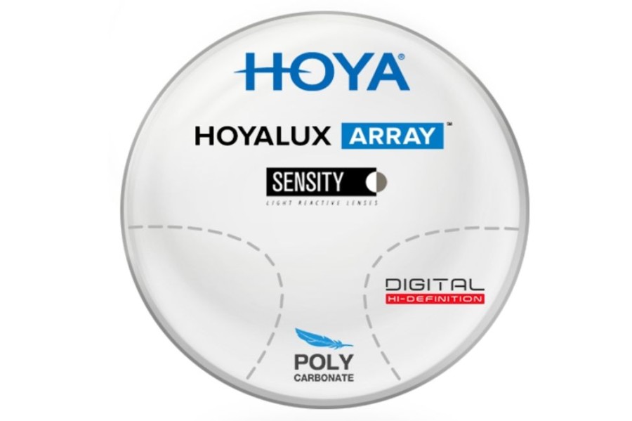 Lenses Hoya | Hoya Hoyalux Array 2 - Sensity® - Polycarbonate - Progressive Lenses