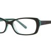 Eyeglasses Minimize | Minimize 5945 Eyeglasses Blk/Grn