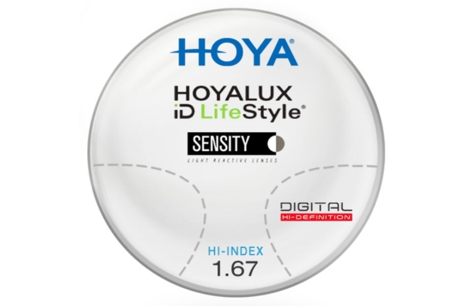 Lenses Hoya | Hoya Hoyalux Id Lifestyle 3 - Sensity® - Hi-Index 1.67 - Progressive Lenses