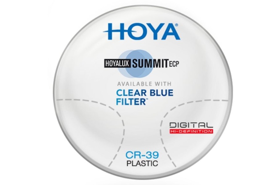 Lenses Hoya | Hoya Hoyalux Summit Ecp Bks - Cr-39 Plastic - Progressive Lenses