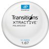 Lenses Essilor | Essilor Transitions® Xtractive® Polarized - Hi-Index 1.67 Lenses Gray