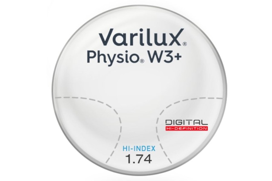 Lenses Varilux | Varilux Varilux Physio W3+ Hi-Index 1.74 Lenses