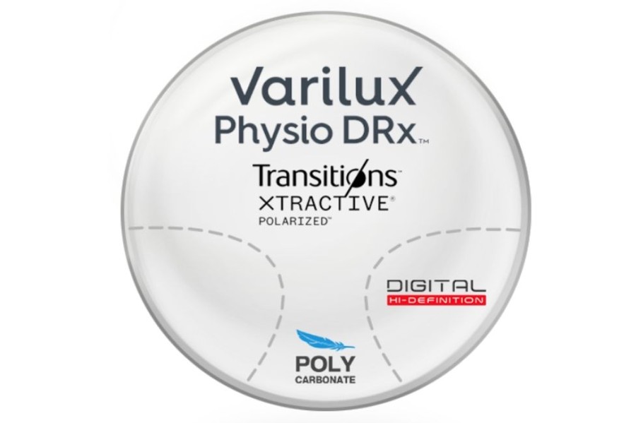 Lenses Varilux | Varilux Varilux Physio Drx® - Transitions® Xtractive® Polarized - Polycarbonate Progressive Lenses Gray