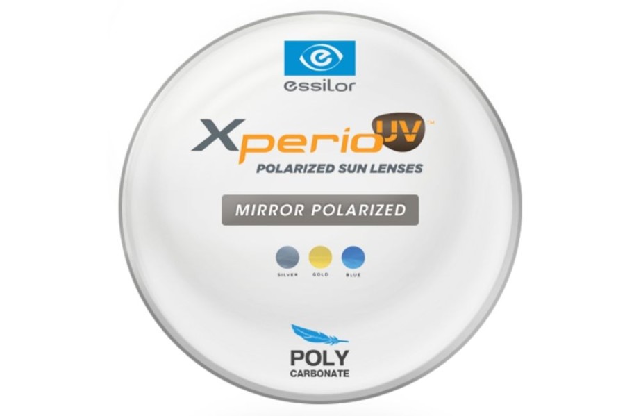 Lenses Essilor | Essilor Xperio Uv Mirror Polarized W/Back Side Ar Coating - Polycarbonate Plano Lenses