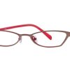 Eyeglasses Thalia Girls | Thalia Girls Hada Eyeglasses Red Hot