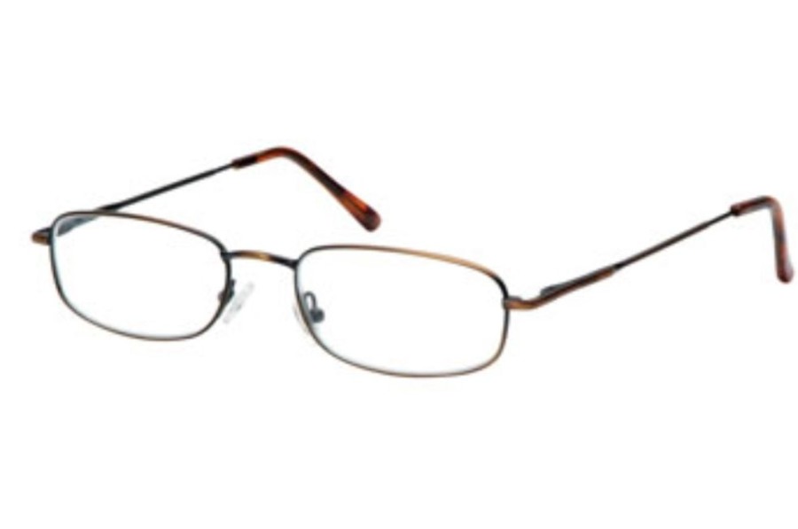 Readers Hilco Readers | Hilco Readers Vr105 Bronze Half-Eye Reader Readers