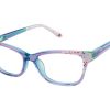 Eyeglasses Lulu Guinness | Lulu Guinness Lk027 Eyeglasses Pur-Purple