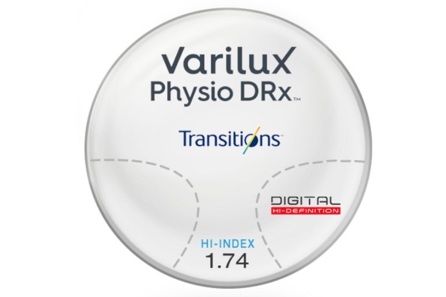 Lenses Varilux | Varilux Varilux Physio® Drx - Transitions Signature® - Hi-Index 1.74 - Progressive Lenses Gray