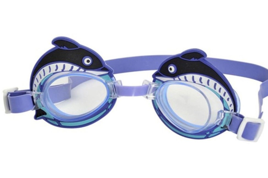 Goggles Hilco Leader Watersports | Hilco Leader Watersports Dolphin Goggle - Youth (3-6 Years) Goggles Blue-Purple