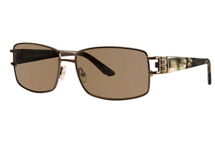 Sunglasses Dana Buchman | Dana Buchman Beacon Sunglasses Brown Gold