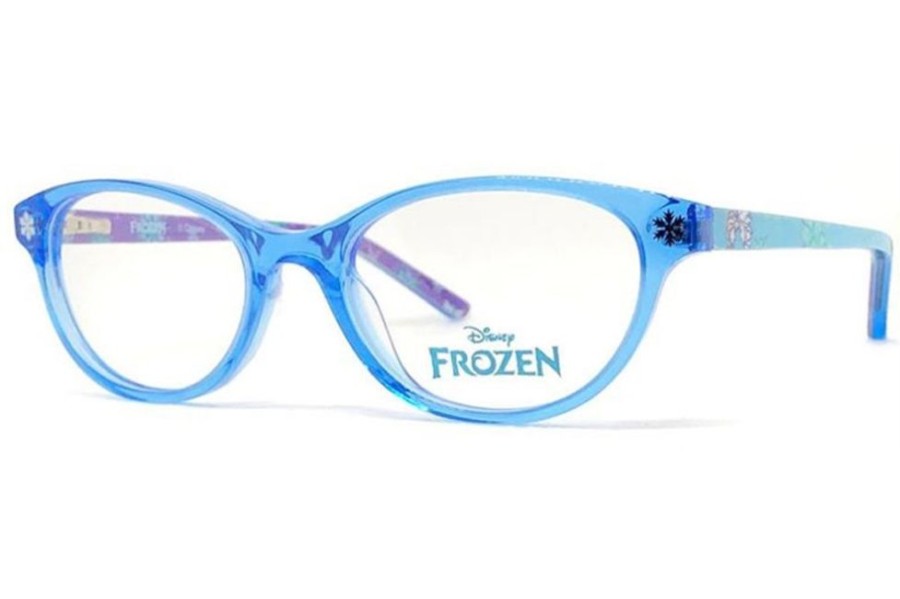 Eyeglasses Disney | Disney Frozen Fze901 Eyeglasses Crystal Blue-Purple