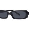 Sunglasses Vera Wang | Vera Wang Meteor/Polarized Sunglasses Black W/Grey Polarized Lenses - (Bk/)