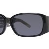 Sunglasses Christian Audigier | Christian Audigier Cas408 C.A. Chain Sunglasses Black W/ Lenses - (/Grey)