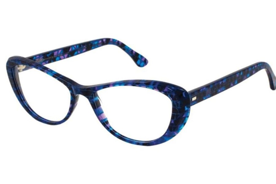 Eyeglasses Vanni | Vanni V1970 Eyeglasses A50 Blu Vlt