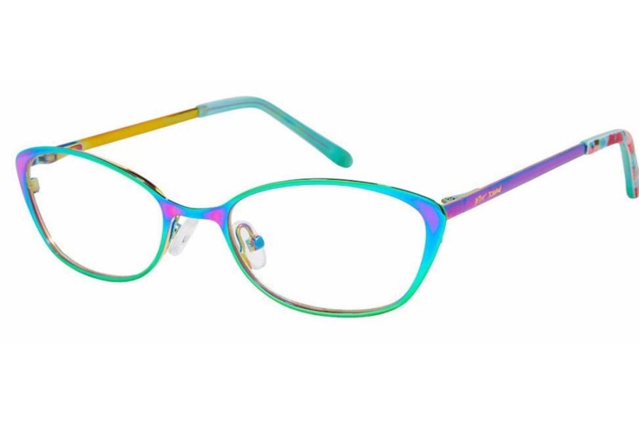 Eyeglasses Betsey Johnson Girls | Betsey Johnson Girls Bestie Eyeglasses Olive