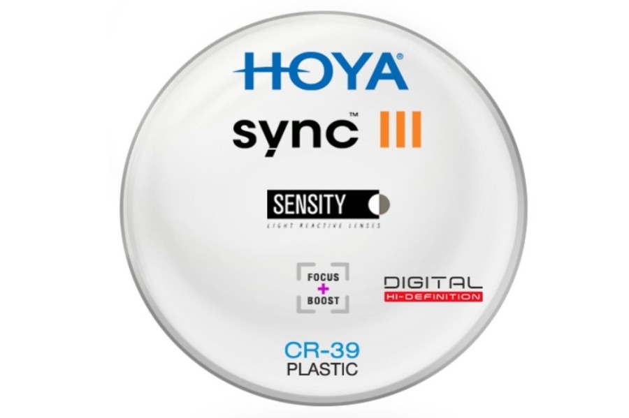 Lenses Hoya | Hoya Hoya Sync Iii - Sensity® - Cr-39 Plastic - Single Vision Lenses