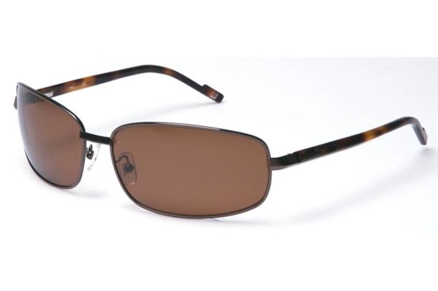 Sunglasses Dunhill | Dunhill Du 517S Sunglasses (06) Shiny Brown/Tortoise Temple W/Brown Polarized Lens