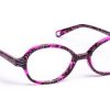 Eyeglasses J.F. Rey Kids & Teens | J.F. Rey Kids & Teens Dance Eyeglasses 7979 Purple/Red 4/6 Girl