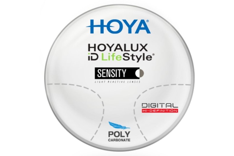 Lenses Hoya | Hoya Hoyalux Id Lifestyle 3 - Sensity® - Polycarbonate - Progressive Lenses