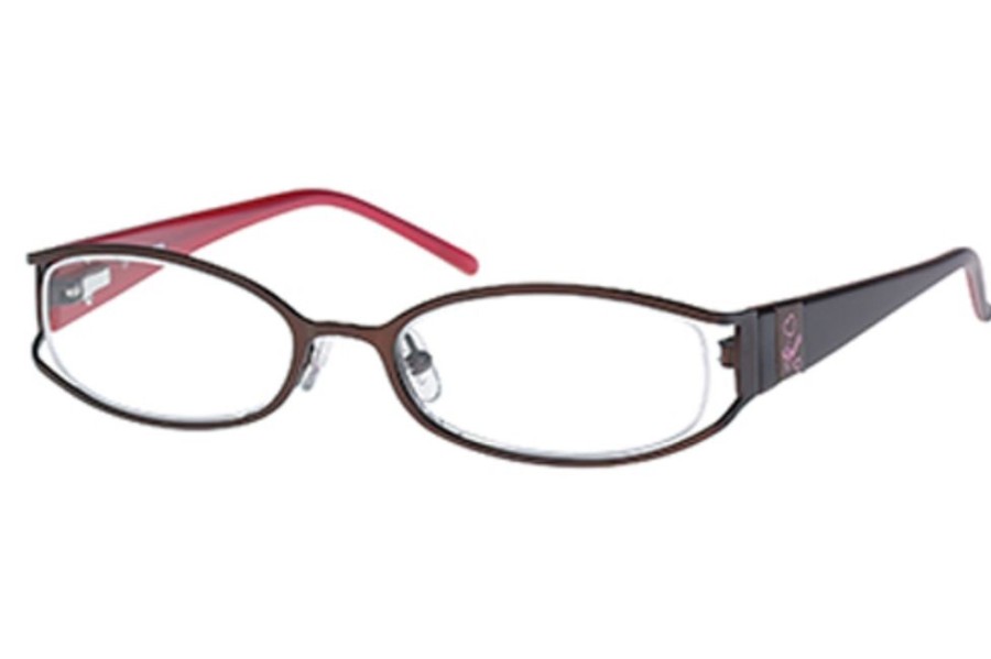 Eyeglasses Guess | Guess Gu 9010 Eyeglasses Brnpk: Brown/Pink