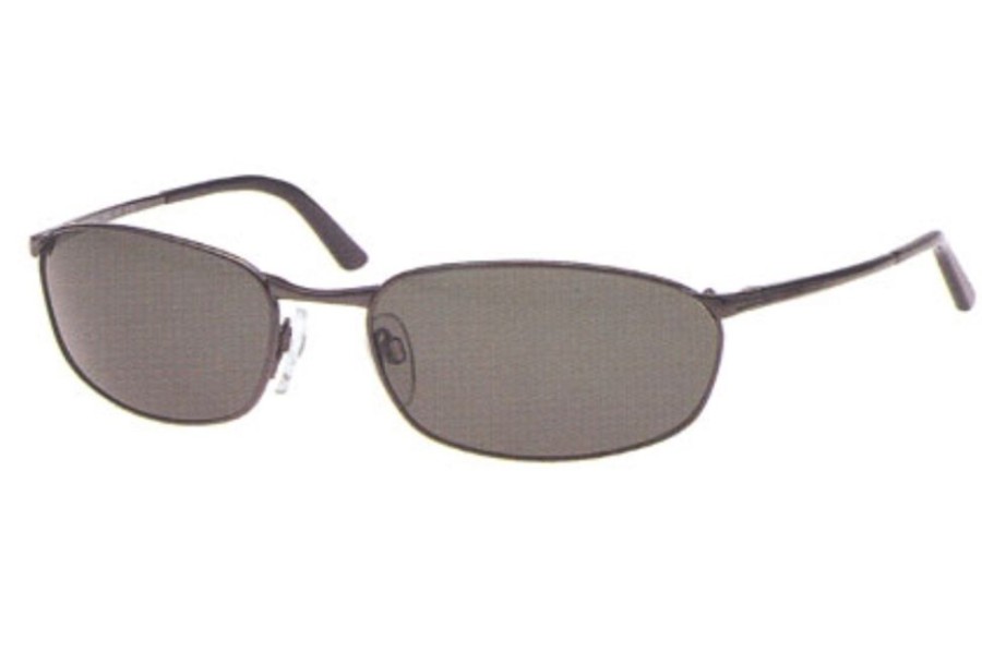 Sunglasses Jaguar | Jaguar Jaguar 39012 Sunglasses (420) Gunmetal W/Green Polarized Lenses