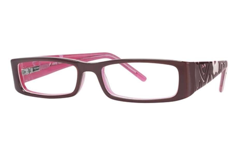 Eyeglasses Vivid Kids | Vivid Kids Vivid Kids 109 Eyeglasses Burgundy