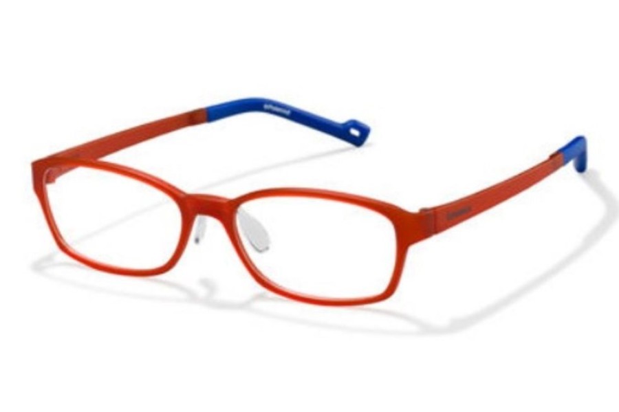 Eyeglasses Polaroid | Polaroid Pld K 013 Eyeglasses 0Iff Transparent Red