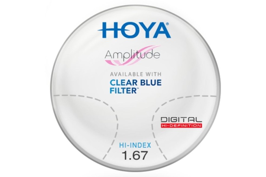 Lenses Hoya | Hoya Hoya Amplitude Hd3® - Hi-Index 1.67 - Progressive Lenses