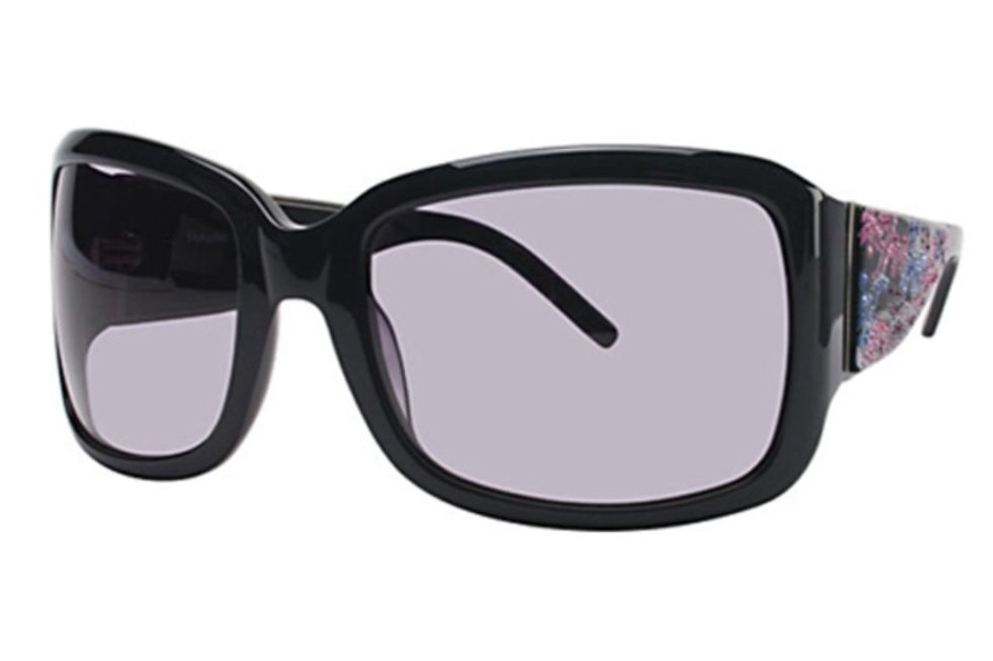 Sunglasses Takumi | Takumi T9763 Sunglasses 90 Blk/Rose&Violet&Sapphire W/ Lenses