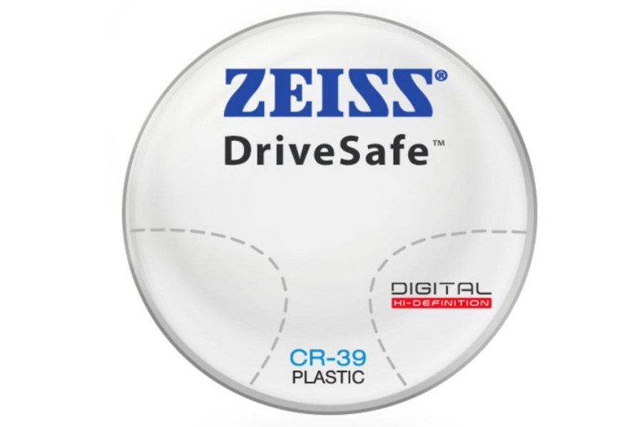 Lenses ZEISS | Zeiss Zeiss Drivesafe With Drivesafe Anti-Glare - Cr-39 Plastic - Progressive Lenses