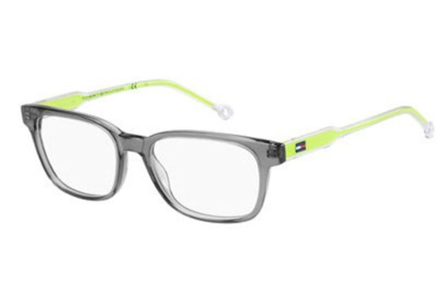 Eyeglasses Tommy Hilfiger | Tommy Hilfiger Th 1427 Eyeglasses 0Y5F Gray Crystal Yellow