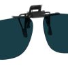 Sunglasses NoIR | Noir #17 Small Oval Flip-Up Clip-On - Continued Sunglasses