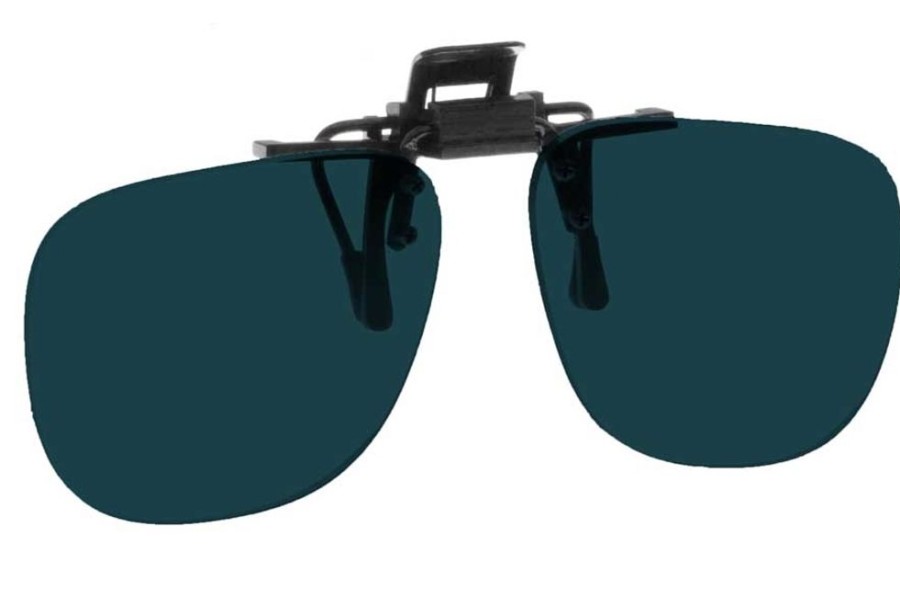 Sunglasses NoIR | Noir #17 Small Oval Flip-Up Clip-On - Continued Sunglasses