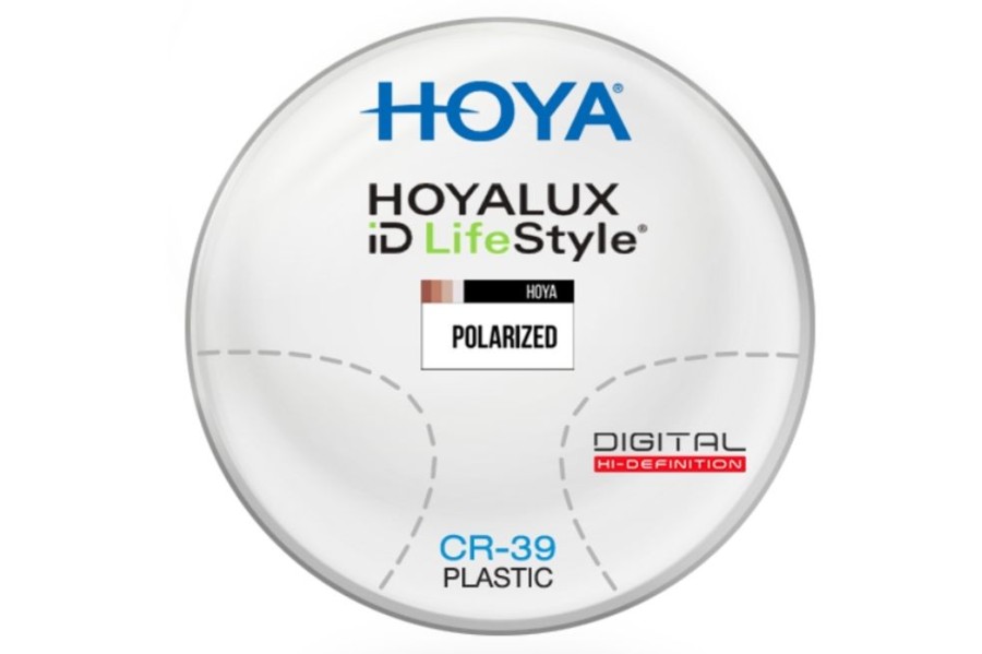 Lenses Hoya | Hoya Hoyalux Id Lifestyle 3 - Polarized - Cr-39 Plastic - Progressive Lenses