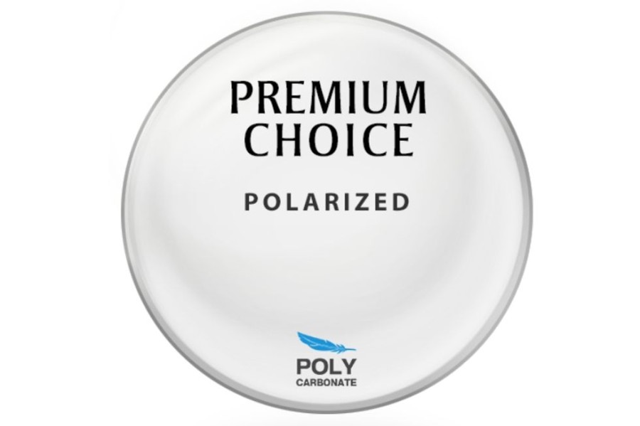 Lenses Premium Choice | Premium Choice Polarized - Green-Grey - Polycarbonate Plano Lenses Green-Grey (G-15)