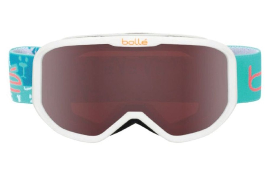 Goggles Bolle | Bolle Inuk Goggles 21875 Matte White Animals/Rosy Bronze