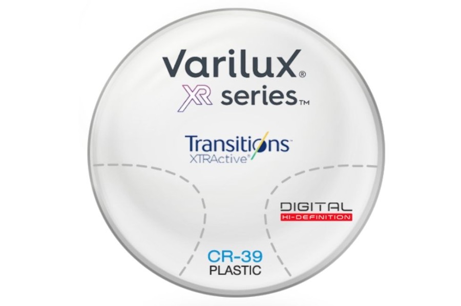 Lenses Varilux | Varilux Varilux Xr Series - Transitions Xtractive® - Cr-39 Plastic - Progressive Lenses