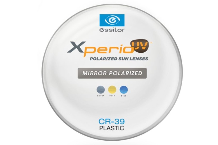 Lenses Essilor | Essilor Xperio Uv Mirror Polarized W/Back Side Ar Coating - Plastic Cr-39 Plano Lenses