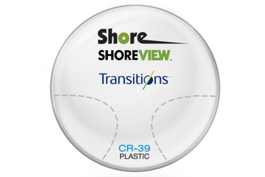 Lenses Shore Lens | Shore Lens Shoreview Transitions® Signature Vii - Plastic Cr-39 Progressive Lenses Gray