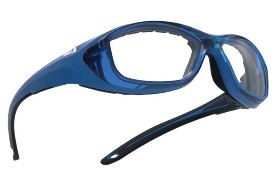 Eyeglasses Bolle | Bolle Swag Eyeglasses 12388 True Blue/Clear Pc Platinum