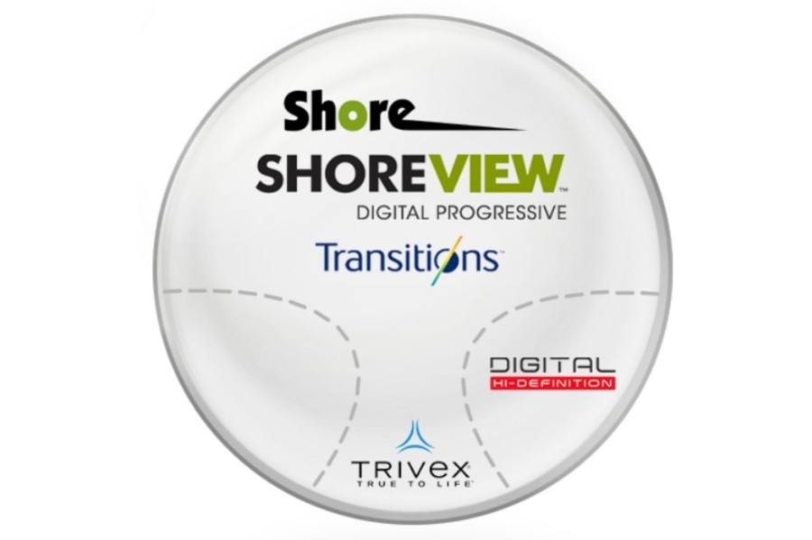 Lenses Shore Lens | Shore Lens Shoreview Digital - Transitions Signature® - Trivex - Progressive Lenses