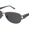 Sunglasses Lulu Guinness | Lulu Guinness L500 Sunglasses Gunmetal W/ Lenses