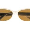 Sunglasses BCBG Max Azria | Bcbg Max Azria Darling Sunglasses Ivory Laminate W/Brown Lenses