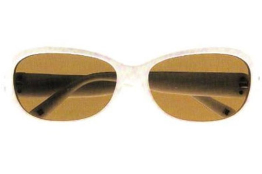 Sunglasses BCBG Max Azria | Bcbg Max Azria Darling Sunglasses Ivory Laminate W/Brown Lenses