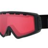 Goggles Bolle | Bolle Z5 Otg Goggles 21500 Shiny Black W/ Vermillon Gun Lens